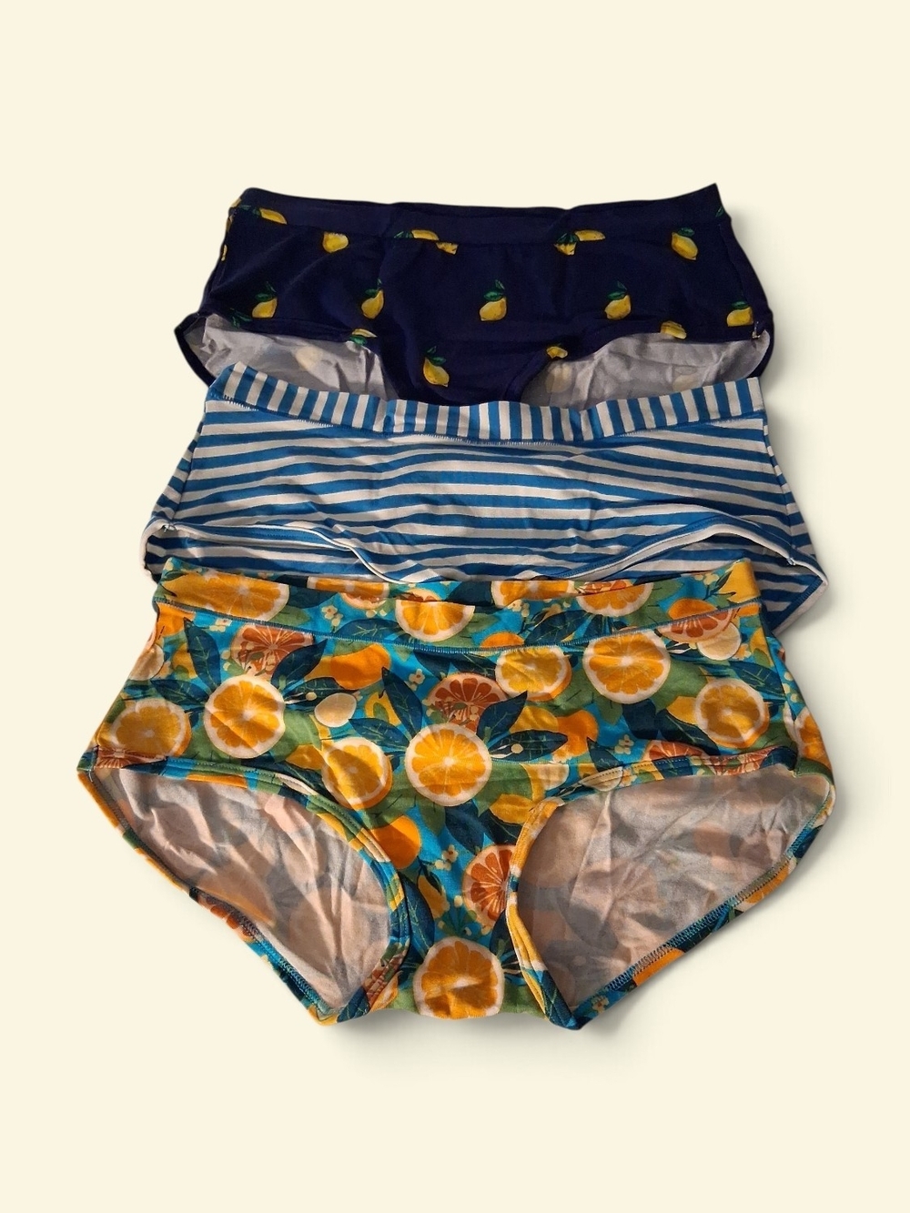 MeUndies Size M 3 Pair Low Rise Briefs